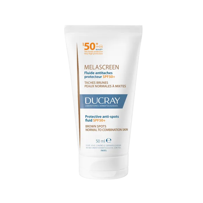 Ducray MELASCREEN - Fluide Anti-Taches Protecteur SPF50+ - Peaux Normales à Mixtes, 50ml