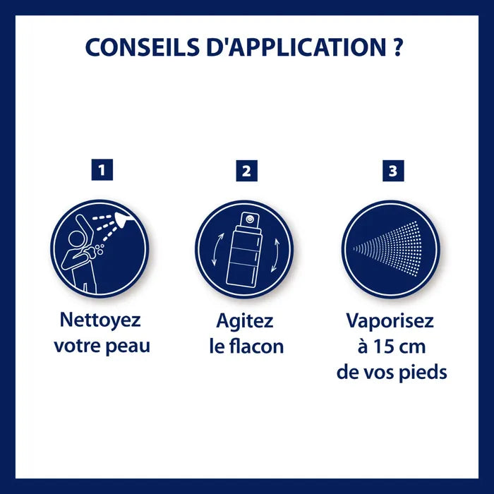Etiaxil Déodorant Anti-Transpirant 48h Pieds, 100ml