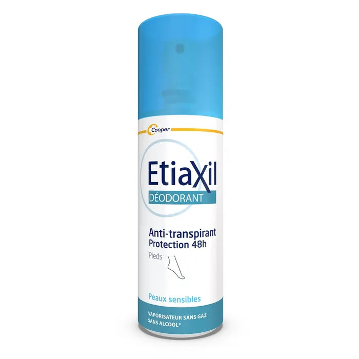 Etiaxil Déodorant Anti-Transpirant 48h Pieds, 100ml