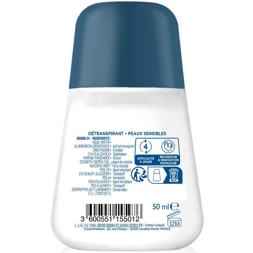 Narta DETRANSPIRANT RESIXYL HOMME BILLE 50ML