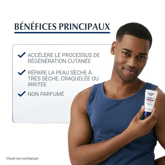 EUCERIN AQUAPHOR - Baume Réparateur Cutané - Visage et Corps - Peaux Sèches, 40g