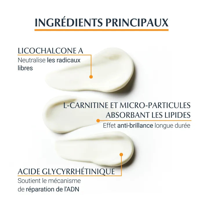 EUCERIN SUN PROTECTION - Sun Gel-Crème Oil Control SPF50+ Toucher Sec - Visage - Peaux à Imperfections, 50ml