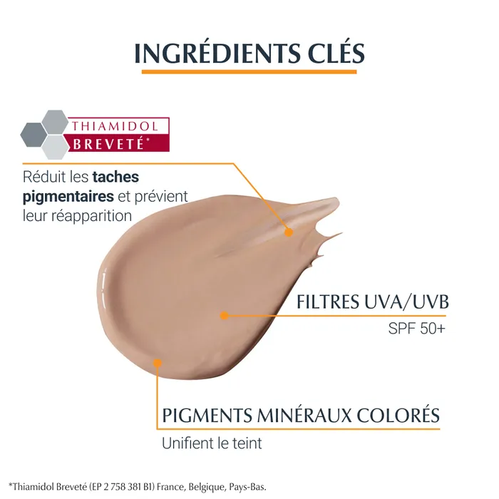 EUCERIN SUN PROTECTION - Pigment Control Gel-Crème Teinté SPF50+ Medium - Tous Types de Peaux, 50ml