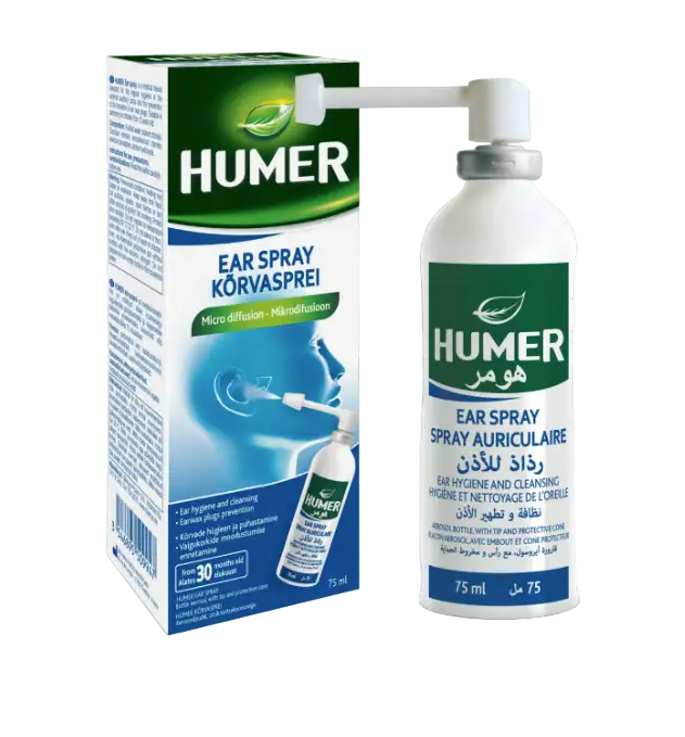 Humer Spray Auriculaire Hygiène & Nettoyage De L’Oreille, 75ml