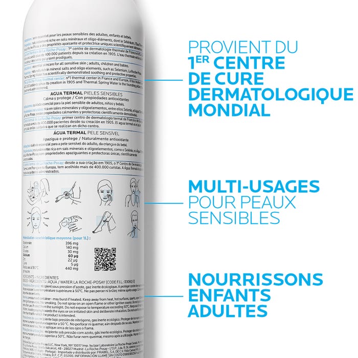 LA ROCHE-POSAY
EAU THERMALE - Apaisante Anti-Irritations Peaux Sensibles, 300ml