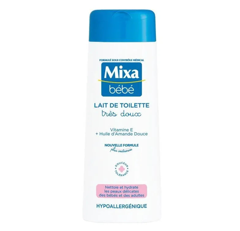 Lait de toilette très doux 250 Ml MIXA Bébé