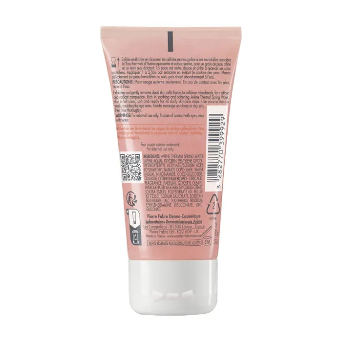 Avène LES ESSENTIELS - Gelée Gommante Douceur - Visage - Peaux Sensibles, 50ml