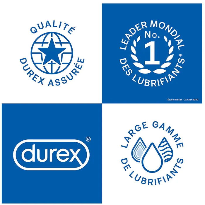 Durex NATURAL - Gel Lubrifiant Naturel Extra Sensitive, 100m