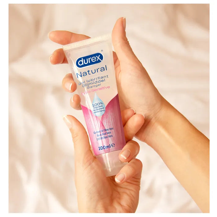 Durex NATURAL - Gel Lubrifiant Naturel Extra Sensitive, 100m
