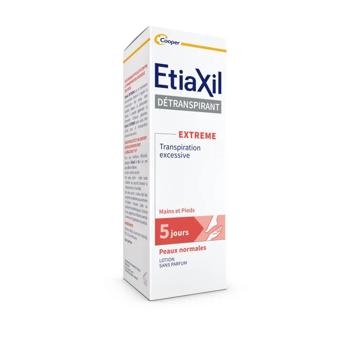 Etiaxil EXTREME - Détranspirant Lotion - Peaux Normales, 100ml