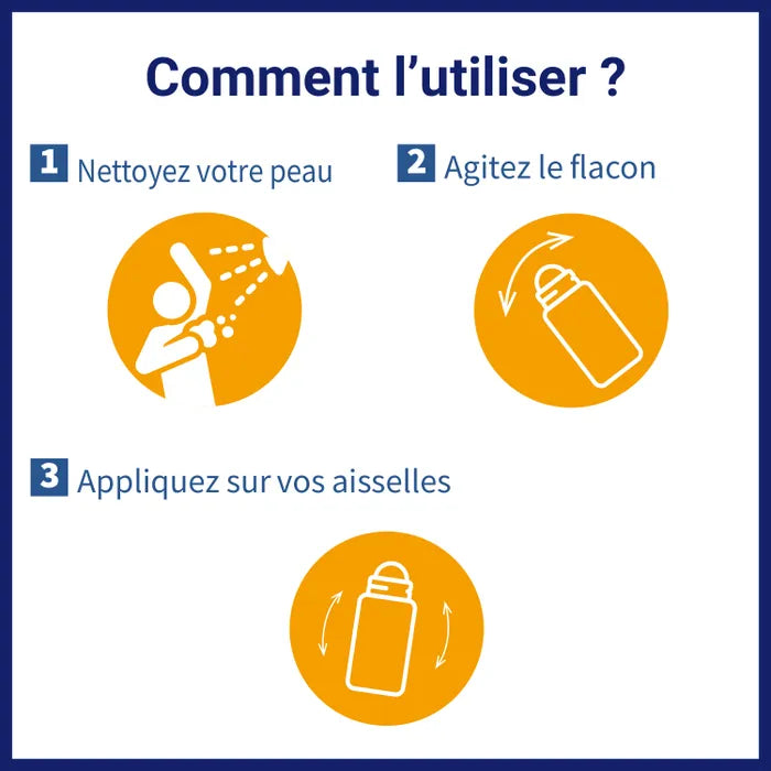 Etiaxil TOLERANCE - Roll-On Anti-Transpirant 48h - Peaux Sensibles, 50ml