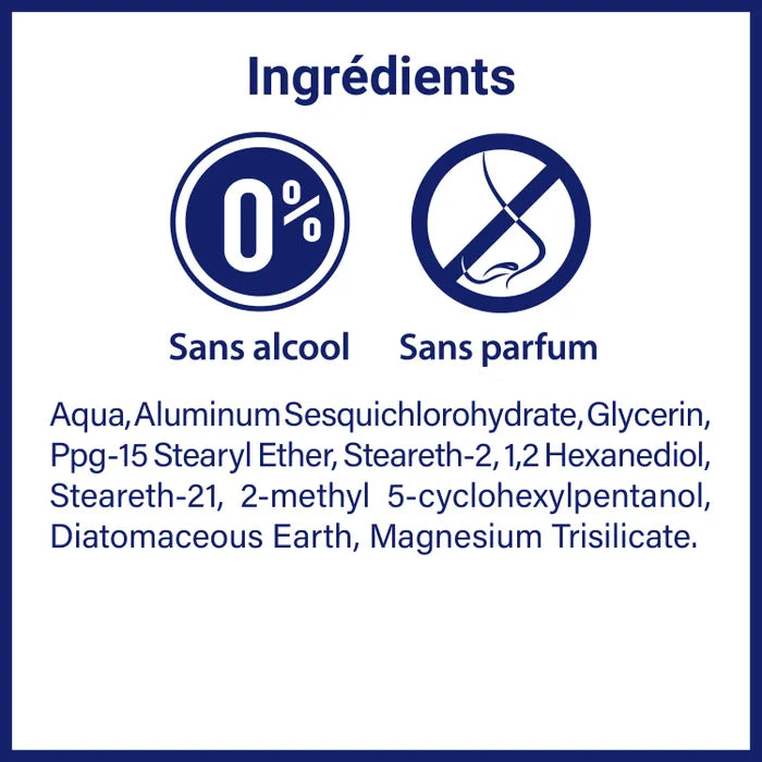 Etiaxil TOLERANCE - Roll-On Anti-Transpirant 48h - Peaux Sensibles, 50ml