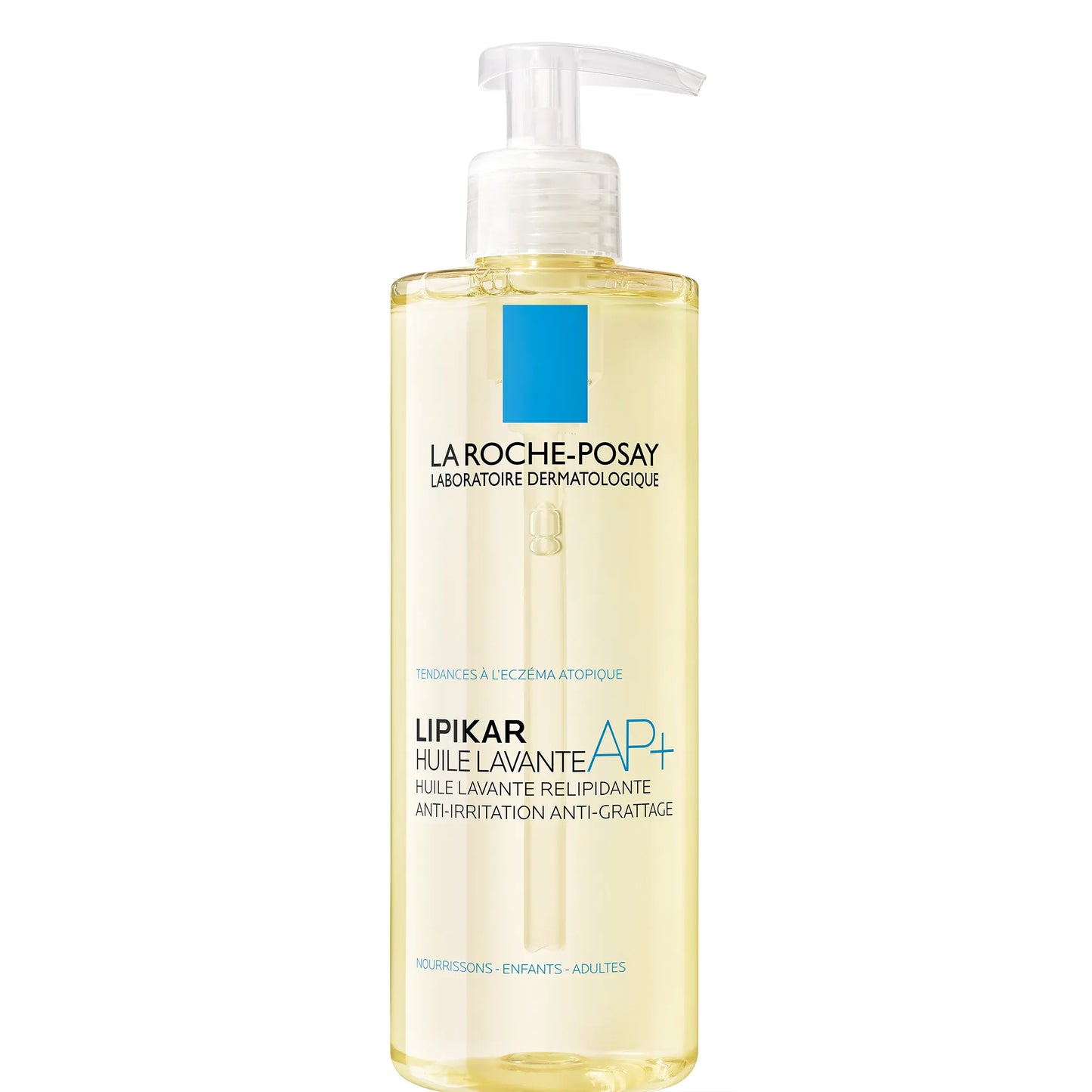 LA ROCHE POSAY LIPIKAR AP+ - Huile Lavante Peaux Tendance Eczema Atopique, 400ml