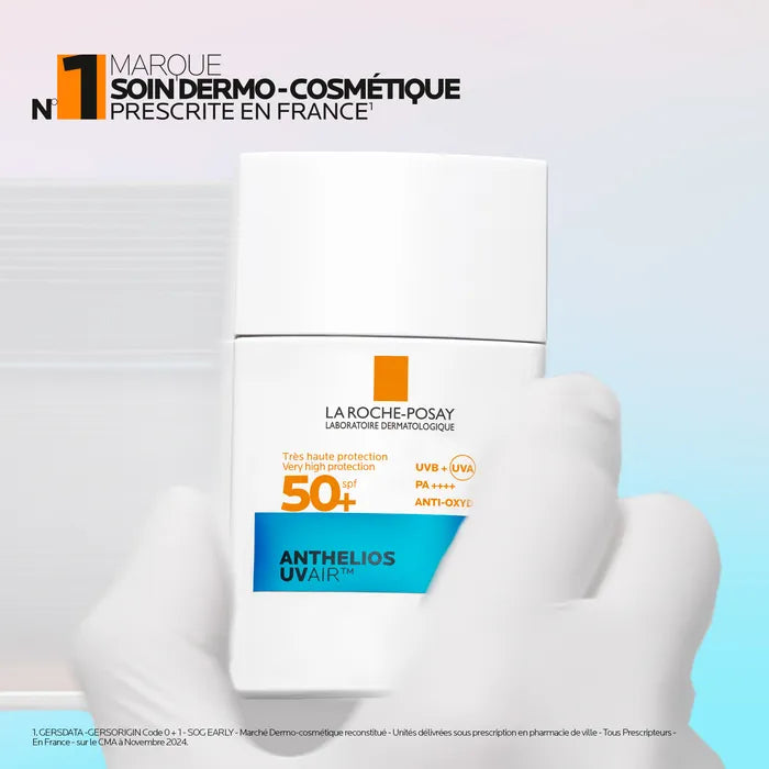 La Roche-Posay ANTHELIOS UVAIR - SPF50+ Fluide Solaire Quotidien Visage, 40ml
