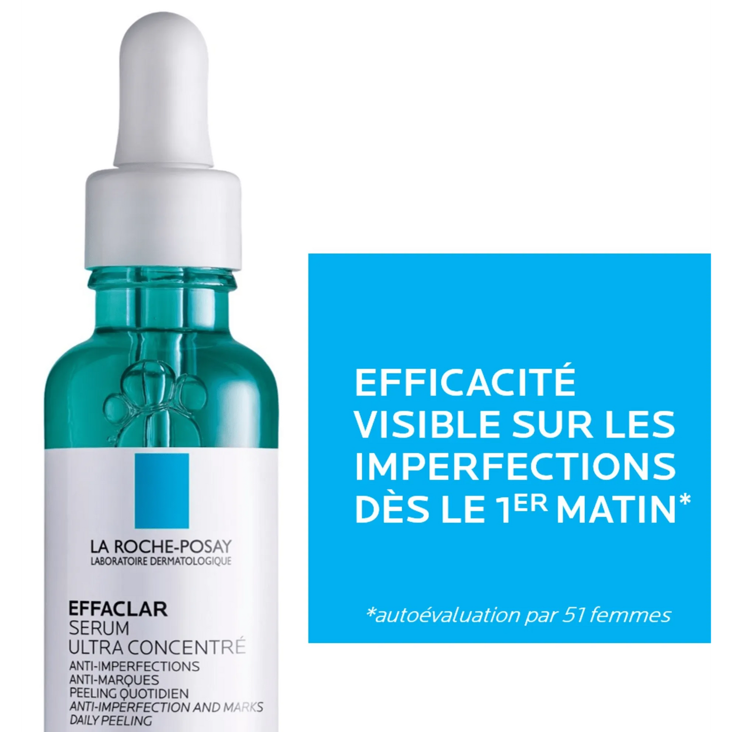 LA ROCHE POSAY. EFFACLAR - Sérum Visage Anti-Imperfections, 30ml