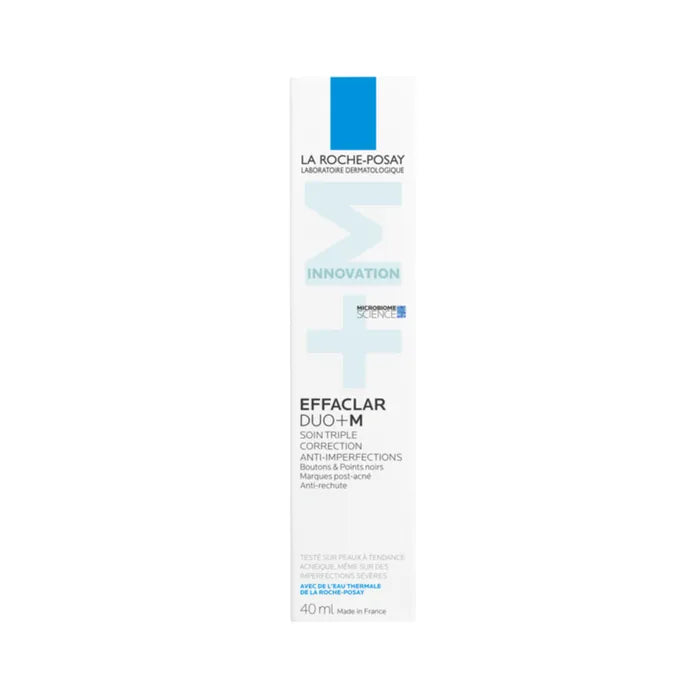 La Roche-Posay EFFACLAR DUO+M - Soin Triple Correction Anti-Imperfections, Boutons & Points noirs, 40ml