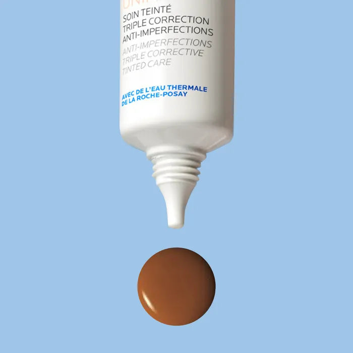 La Roche-Posay EFFACLAR DUO+M - Unifiant Soin Triple Correction Anti-Imperfections - Teinte Foncé, 40ml