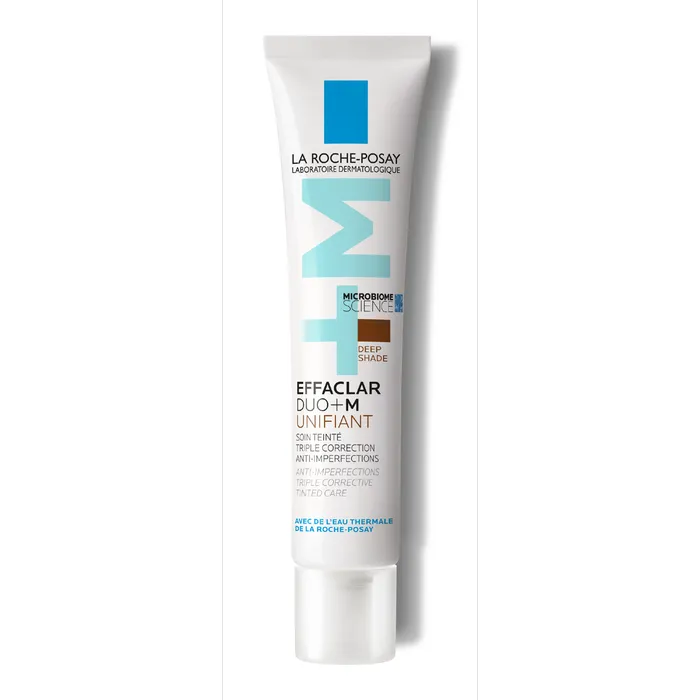 La Roche-Posay EFFACLAR DUO+M - Unifiant Soin Triple Correction Anti-Imperfections - Teinte Foncé, 40ml