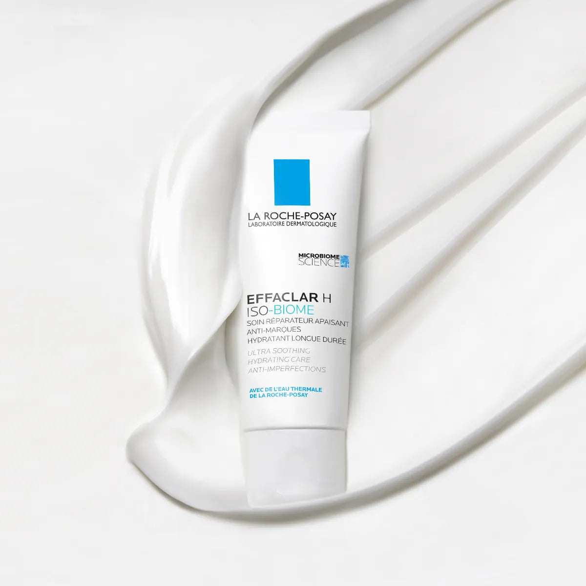 LA ROCHE POSAY EFFACLAR H ISO-BIOME - Soin Réparateur Apaisant Anti-Marques Hydratant Longue Durée - Peaux Acnéiques, 40ml