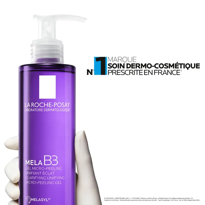 La Roche-Posay MELA B3 - Gel Micro-peeling Unifiant Eclat Visage, 200ml