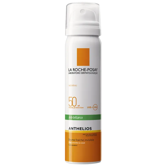 La Roche-Posay ANTHELIOS - SPF50+ Brume Solaire Invisible Visage Anti-Brillance, 75ml