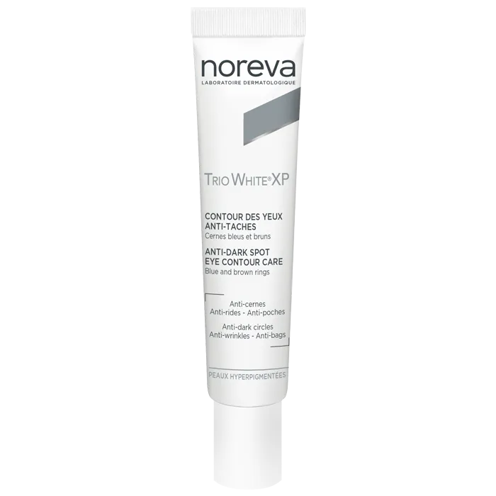 Noreva TRIO WHITE XP - Contour des Yeux Anti-Taches - Peaux Hyperpigmentées, 10ml