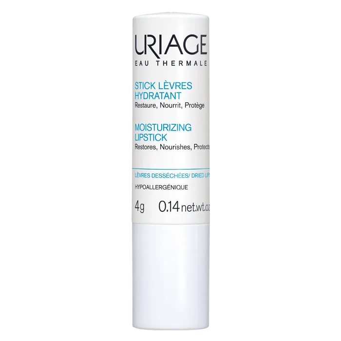 Uriage EAU THERMALE - Stick Lèvres Hydratant - Lèvres Desséchées, 4g