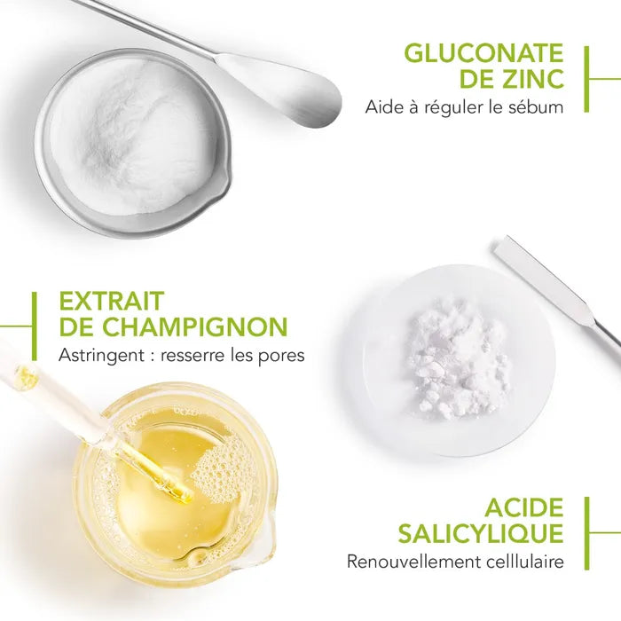 Bioderma SEBIUM MAT CONTROL - Soin Hydratant Anti-Brillance 8h - Peaux Mixtes à Grasses, 30ml