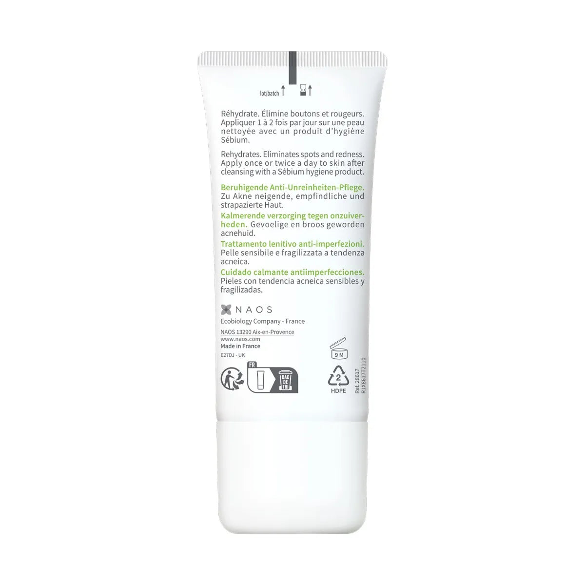 Bioderma SEBIUM SENSITIVE - Soin Apaisant Anti-Imperfections - Peaux à Tendance Acnéique, 30ml