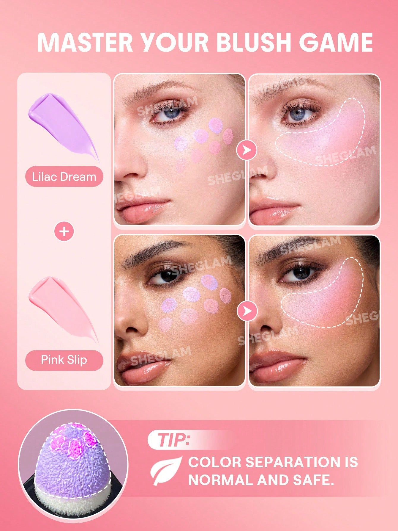 Sheglam Color Bloom Liquid Blus
