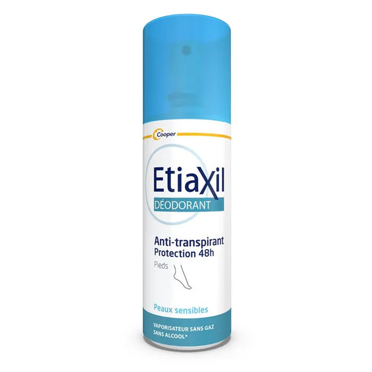 Etiaxil Déodorant Anti-Transpirant 48h Pieds, 100ml
