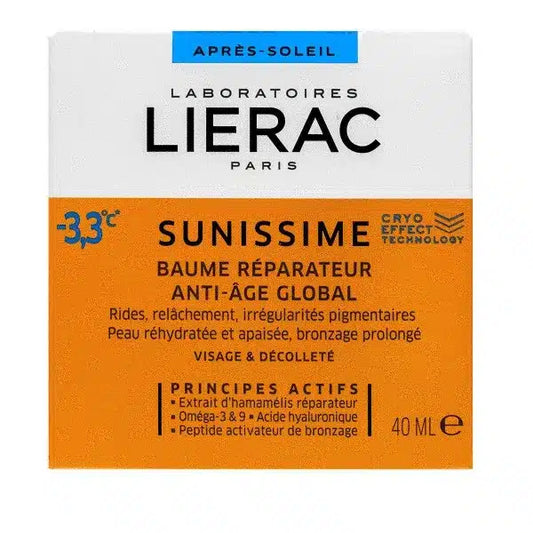 lierac sunissime baume reparateur anti age global 40ml