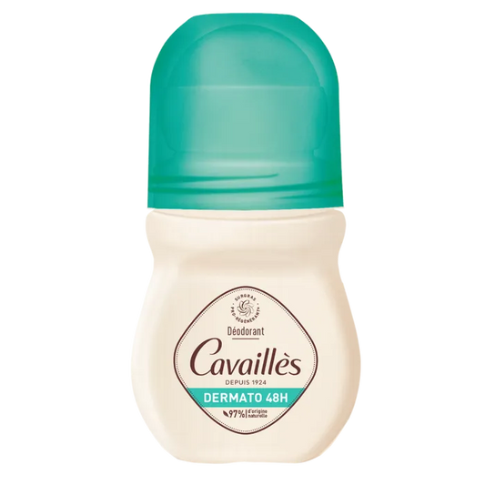 Cavaillès DERMATO - Déodorant 48H Roll-On - Peaux Sensibles, 50ml