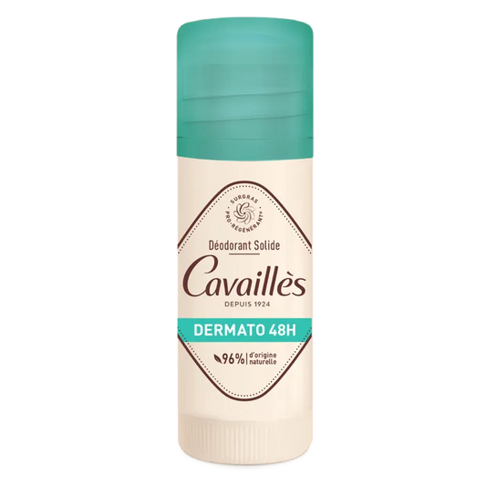 Cavaillès DERMATO - Déodorant Solide 48H Stick - Peaux Sensibles, 40ml