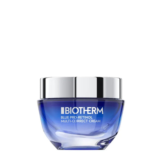Biotherm BLUE PRO-RETINOL - Crème Jour Anti-Âge Multi Correctrice, Tous Types de Peaux, 50ml