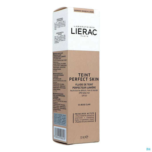 Lierac teint perfect skin fluide beige clair 30ml