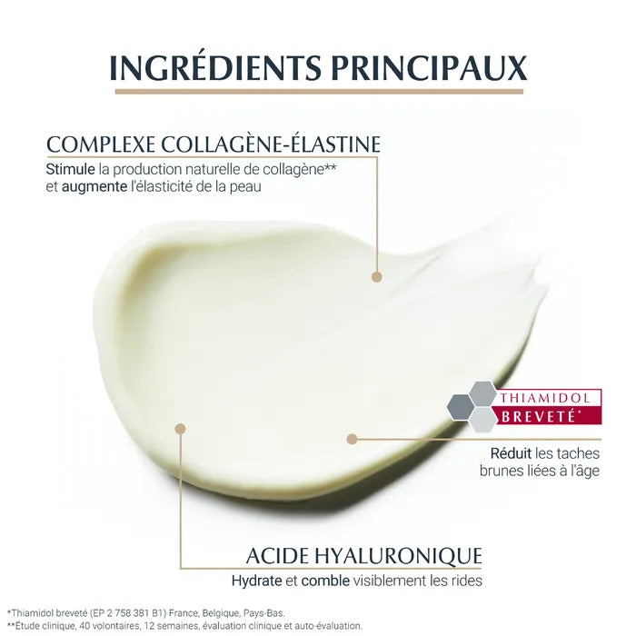 EUCERIN HYALURON-FILLER + ELASTICITY - Soin de Jour Anti-Âge SPF30 - Tous Types de Peaux, 50ml