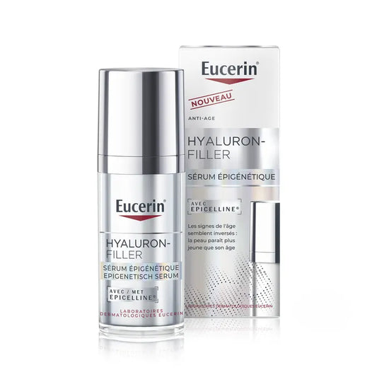 EUCERIN HYALURON-FILLER - Sérum Epigénétique Anti-Âge - Visage - Tous Types de Peaux, 30ml