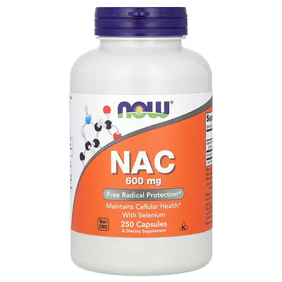 NOW Foods, NAC, 600 mg, 250 capsules