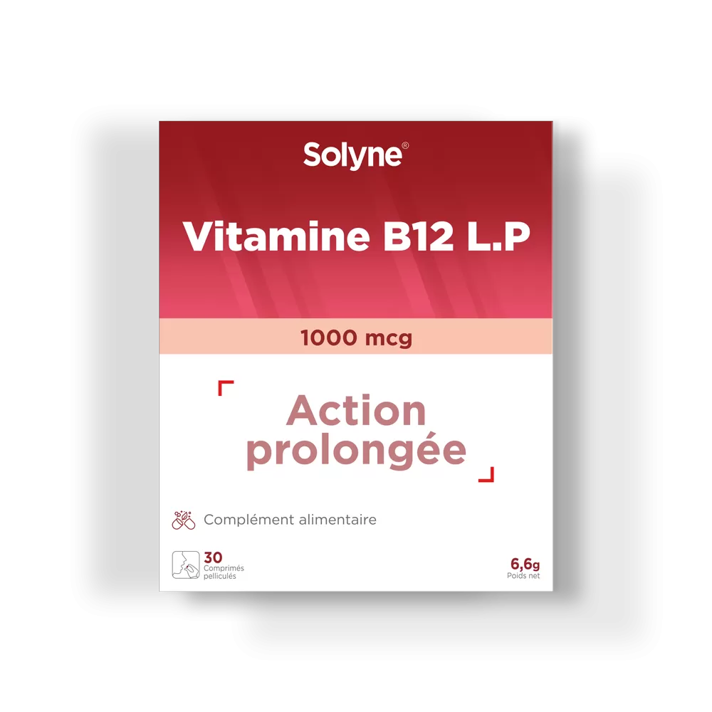 Solyne Vitamine B12 L.P, 30 comprimés