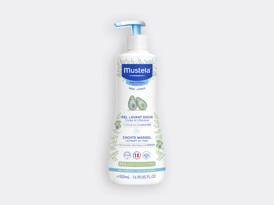 Mustela Bébé - Gel Lavant Doux à l'Avocat - 500ml