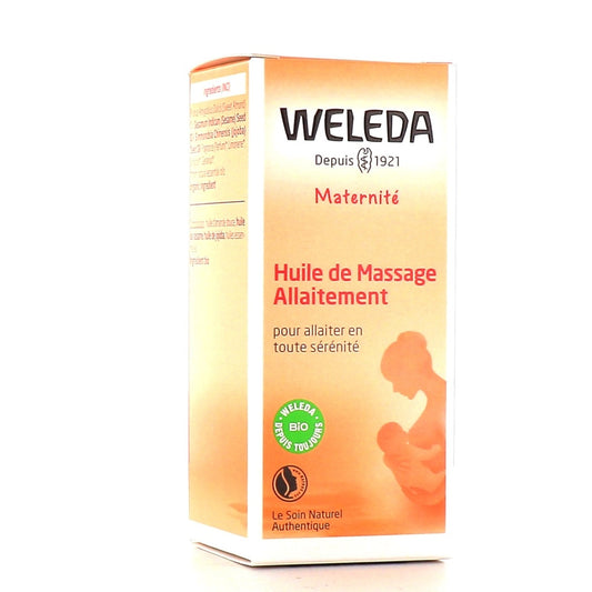 Huile de massage allaitement 50 ML Weleda
