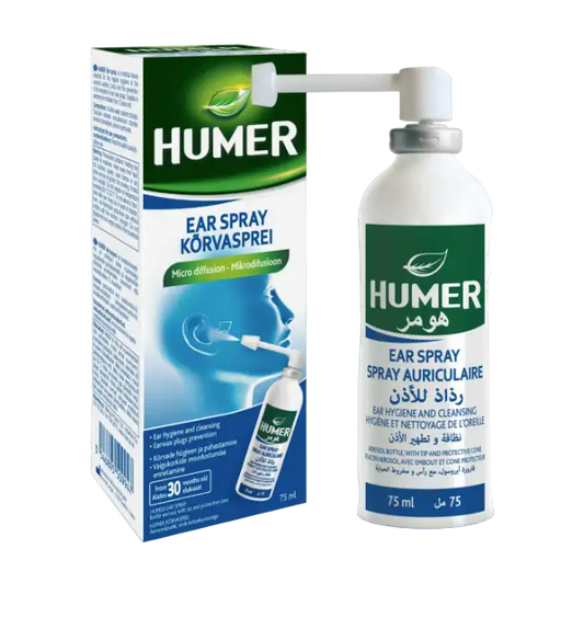 Humer Spray Auriculaire Hygiène & Nettoyage De L’Oreille, 75ml