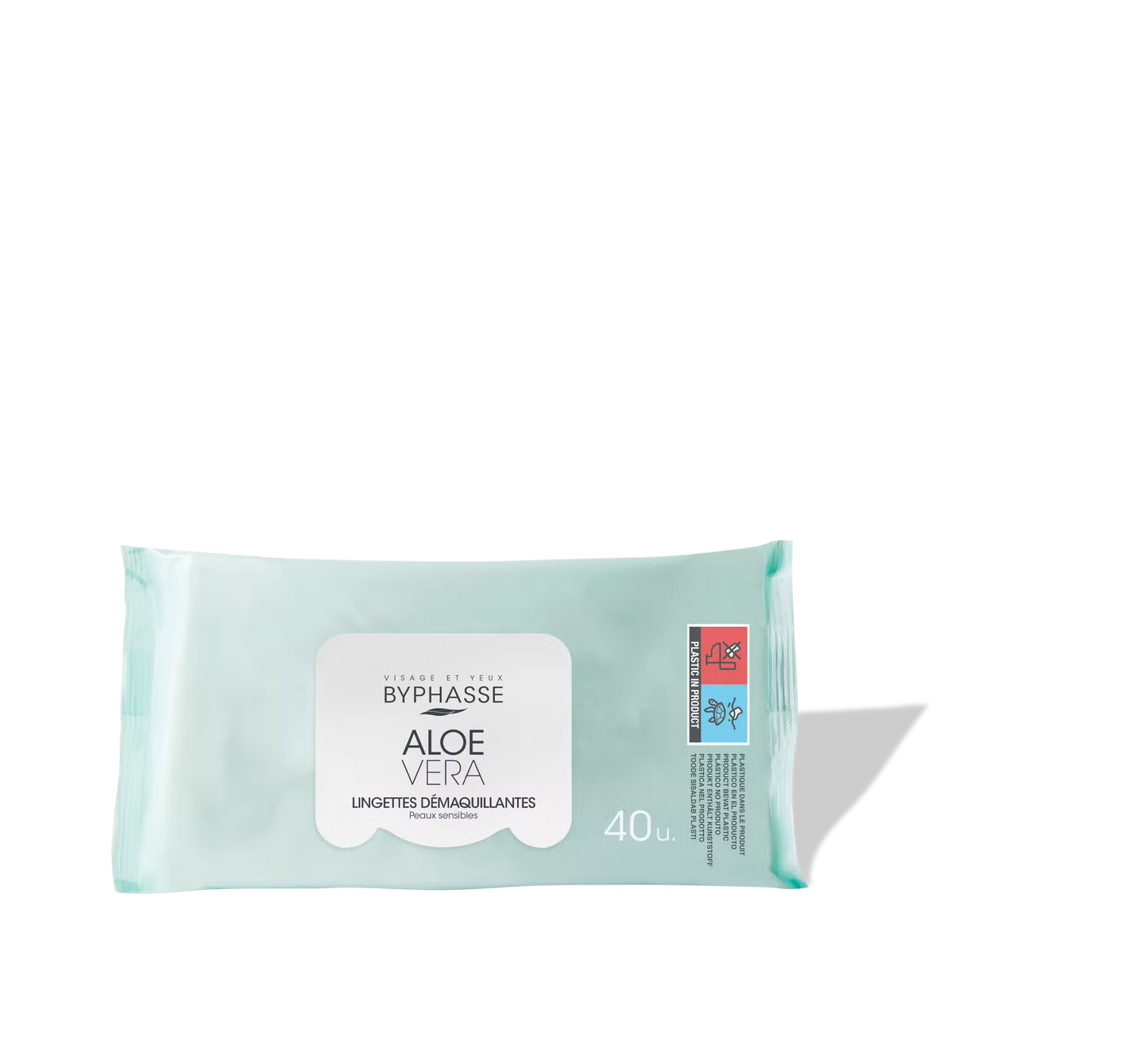 Byphasse LINGETTES DÉMAQUILLANTES 40U