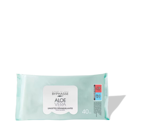 Byphasse LINGETTES DÉMAQUILLANTES 40U