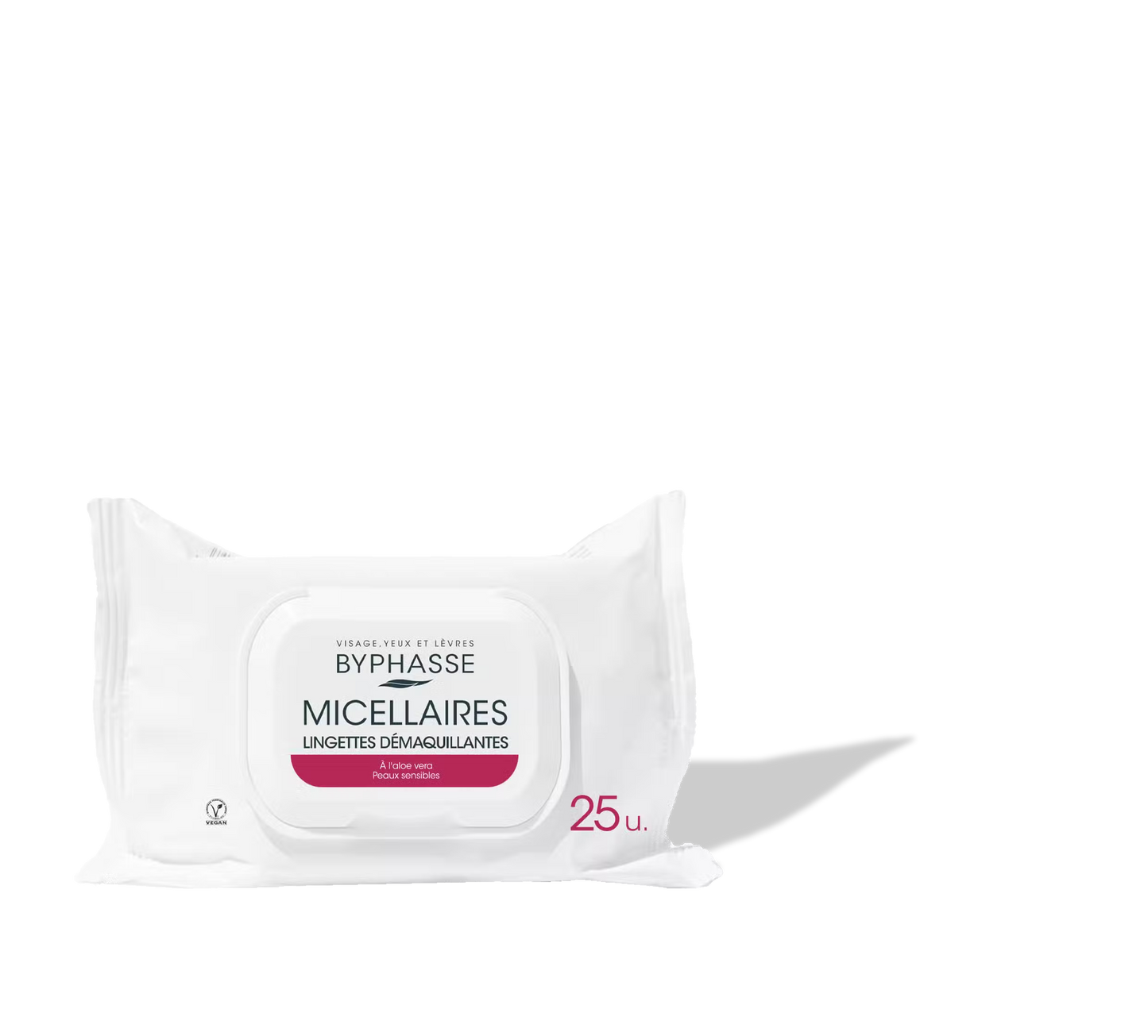 Byphasse LINGETTES DÉMAQUILLANTES 25U