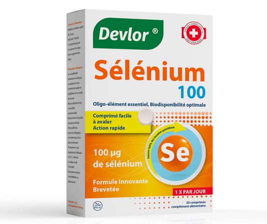 Devlor Selenium 100, 20 comprimés