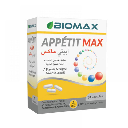 Biomax Appétit MAX, 30 capsules