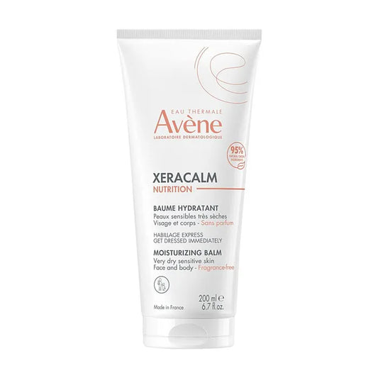 Avène XERACALM NUTRITION - Baume Hydratant - Visage et Corps - Peaux Sensibles et Très Sèches, 200ml