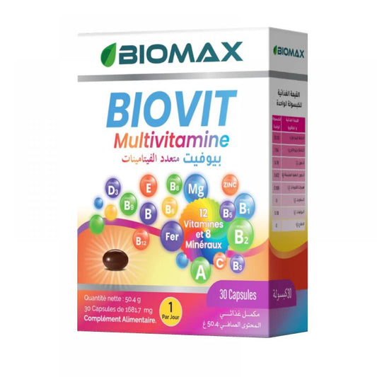 Biomax BIOVIT Multivitamine, 30 capsules